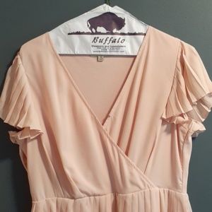 Wren & Ivory Pacifica Pleated Maxi Dress